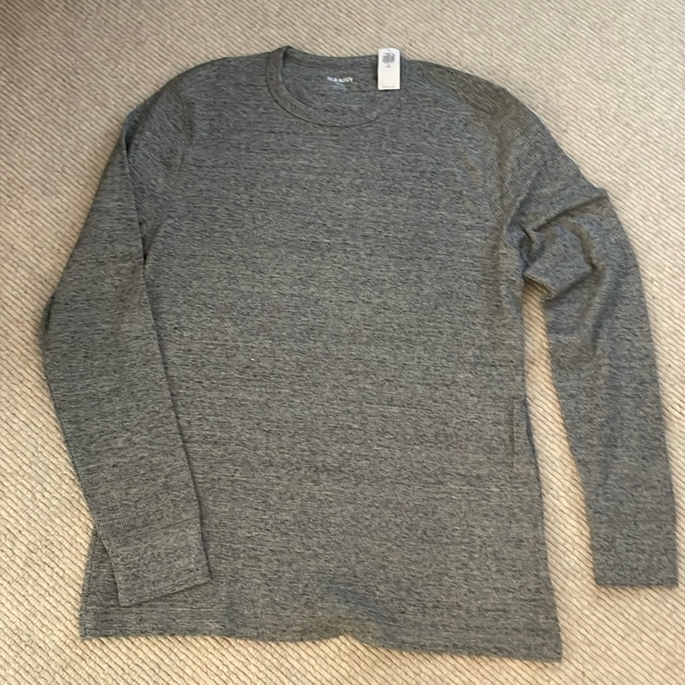 Waffle Weave Thermal Men’s Long Sleeve T-Shirt